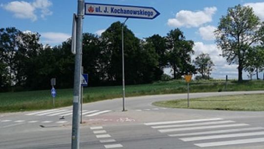 Malbork. Oficjalne odebranie wyremontowanej drogi na ulicy Kochanowskiego