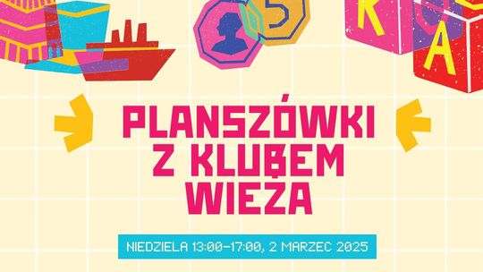 Malbork. Planszówki z Klubem Wieża.