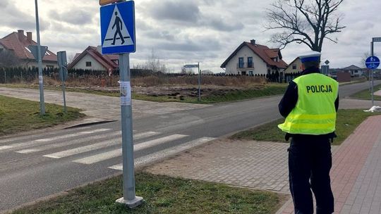 Malbork. Policyjne działania "BEZPIECZNY PIESZY"