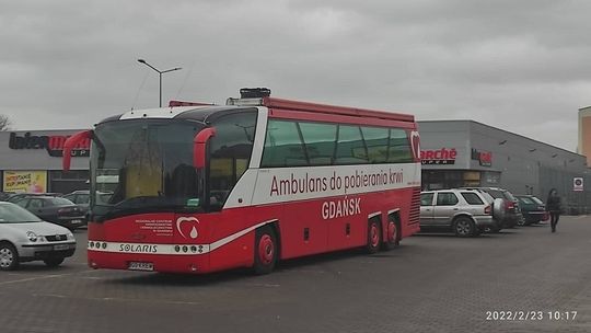 Malbork: Ponad 10 litrów krwi udało się zebrać podczas wyjazdowej zbiórki. W marcu kolejne akcje.