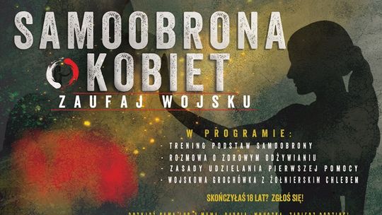 Malbork. „Samoobrona kobiet – zaufaj wojsku” – ruszają zapisy na bezpłatne treningi