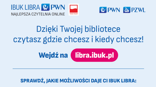 Malbork. Skorzystaj z bezpłatnych kodów do IBUK Libra.