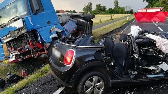 Malbork - Śmiertelny wypadek na drodze krajowej nr 55