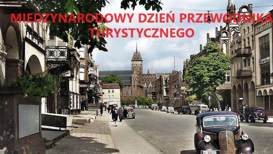 Malbork. "Spacer z Przewodnikiem" z okazji Międzynarodowego Dnia Przewodnika Turystycznego.