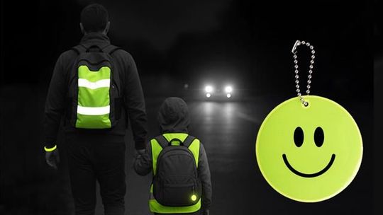 Malbork. Świeć przykładem -  noś odblaski!