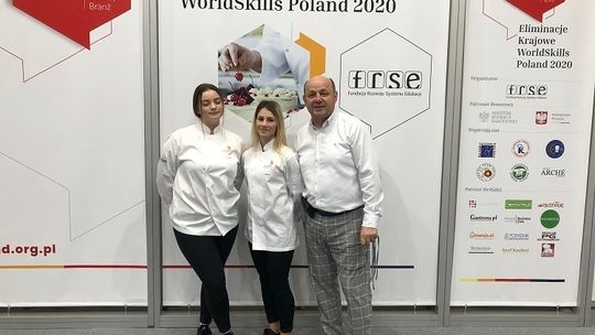 Malbork. Uczennice   ZSP nr 3 wyróżnione w  WorldSkills Poland 2020