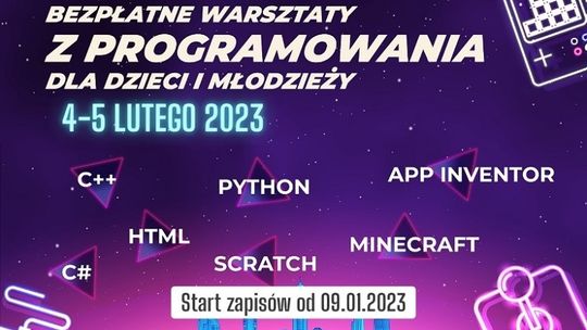 Malbork. W lutym kolejna edycja “Koduj z Gigantami”. Ruszyły zapisy.