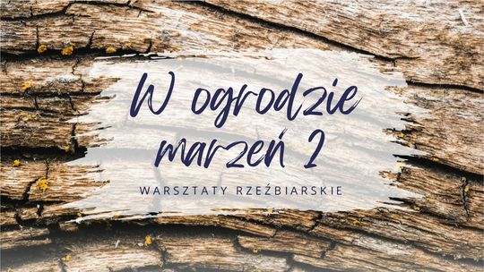 Malbork. "W ogrodzie marzeń 2" - warsztaty rzeźbiarskie.