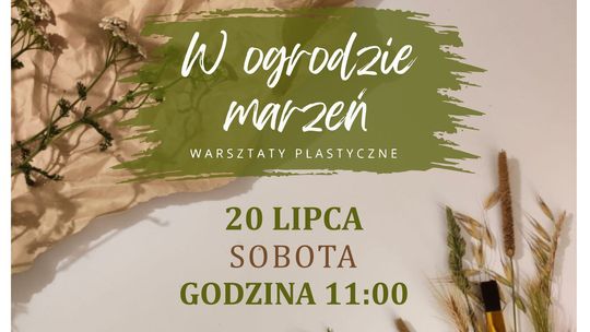 Malbork. "W ogrodzie marzeń" - twórcze warsztaty plastyczne w Szpitalu Jerozolimskim.