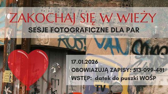 Malbork. "Zakochaj się w Wieży" - sesja zdjęciowa dla par.