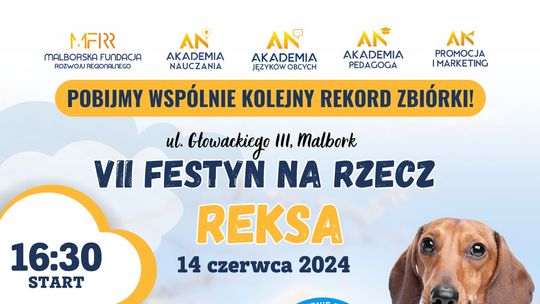 Malbork. Zobacz, jakie atrakcje czekają nas podczas VII Festynu na Rzecz "Reksa"