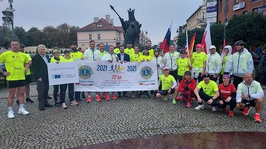 Malborscy biegacze wzięli udział w Lions Charity Run. 