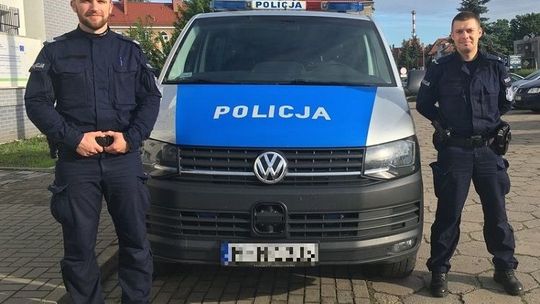 Malborscy policjanci uratowali 23 - letnią kobietę.