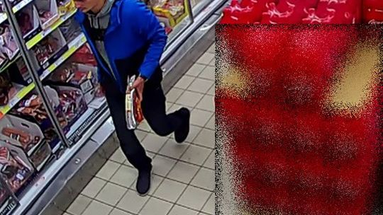 Malborska policja prosi o zidentyfikowanie sprawców kradzież artykułów spożywczych w sklepie „Biedronka”.