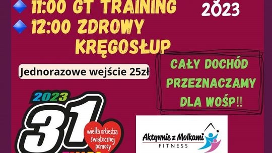 Maraton Fitness dla WOŚP z Aktywnie z Molkami w Malborku