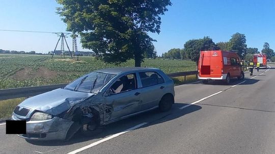 Martąg. Mając ponad 2 promile zderzył się czołowo z innym pojazdem.