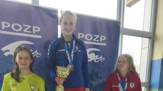 Michalina Kumkowska z MAL WOPR najlepszą młodziczką w województwie pomorskim.