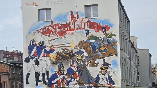 Mural na ulicy Wąskiej w Tczewie już gotowy.