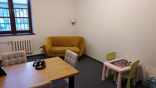 "Niebieski Pokój". Nowe pomieszczenia do przesłuchań dzieci w Sądzie Rejonowym w Malborku.