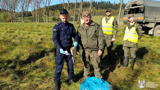 Niecodzienne znalezisko przekazane policji