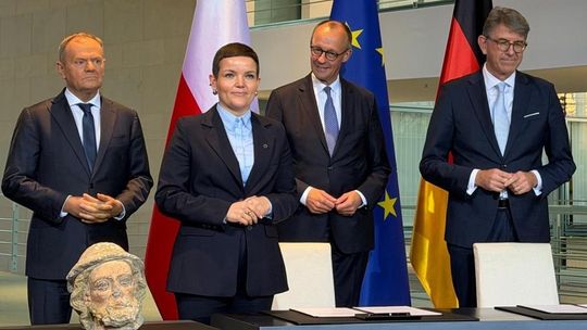 Niemcy oddadzą Polsce cenne dokumenty z czasów krzyżackich i głowę św. Jakuba Starszego – fragment rzeźby pochodzący z malborskiego zamku.