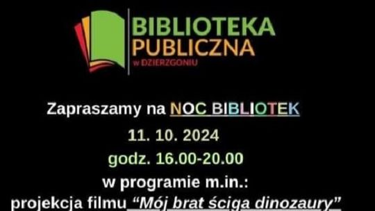 Noc Bibliotek w Bibliotece Publicznej w Dzierzgoniu