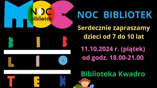 "Noc Bibliotek" w Bibliotece Sztumskiego Centrum Kultury.