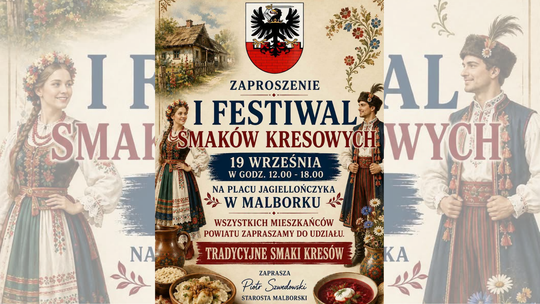 Nowa data Festiwalu Smaków Kresowych w Malborku. Organizatorzy podali szczegóły wydarzenia.