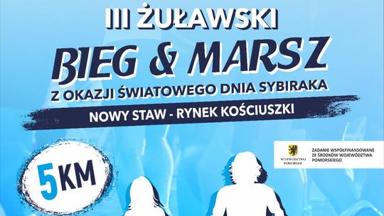 Nowy Staw. III Żuławski Bieg i Marsz NW z okazji Dnia Sybiraka