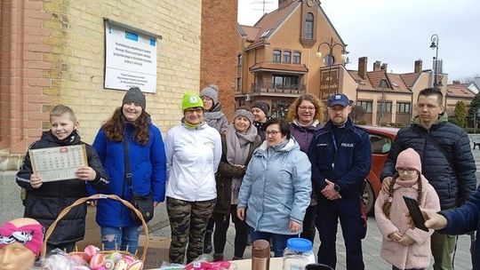 Nowy Staw. Policjanci wzięli udział festynie charytatywnym dla Marceliny.