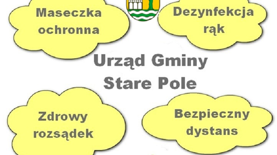 Od 11 maja złagodzone środki obsługi interesantów w Urzędzie Gminy Stare Pole.