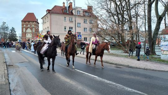 Orszak Trzech Króli przeszedł ulicami Malborka