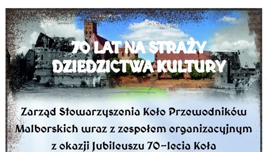 Otwarcie wystawy z okazji Jubileuszu 70-lecia Koła Przewodników Malborskich.