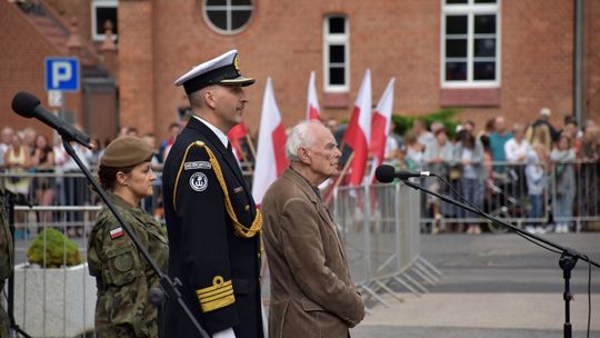 Piąta przysięga terytorialsów złożona przez żołnierzy