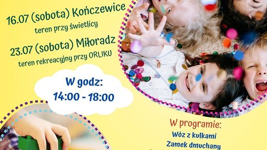 Piknik z kreatywną edukacją w Miłoradzu