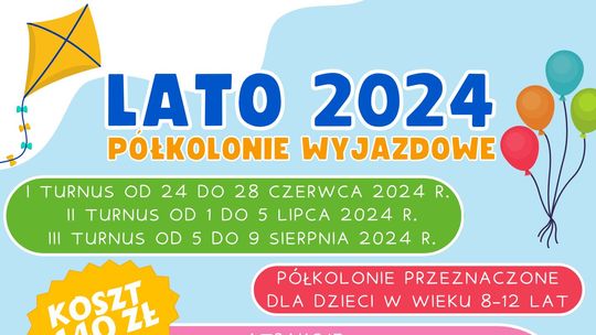 Półkolonie letnie 2024 z Malborskim Centrum Kultury i Edukacji