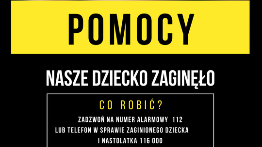 Pomorscy policjanci radzą co zrobić, gdy dziecko uciekło z domu.