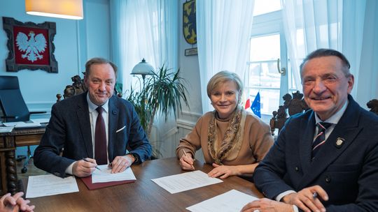 Porozumienie intencyjne w sprawie II etapu rozbudowy drogi wojewódzkiej nr 515 w Dzierzgoniu.