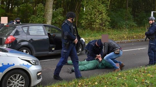 Pościg za uciekinierem  z malborskiego zakładu karnego - ćwiczenia dowódczo-sztabowe.