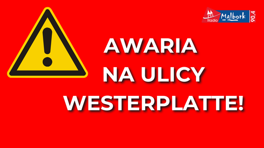 🎧Posłuchaj: Awaria rury na Westerplatte! Czasowe utrudnienia.