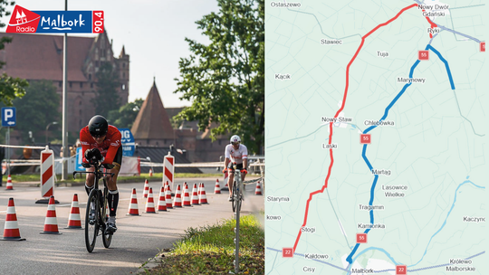🎧Posłuchaj: Castle Triathlon Malbork już w ten weekend. Kierowców czekają utrudnienia.