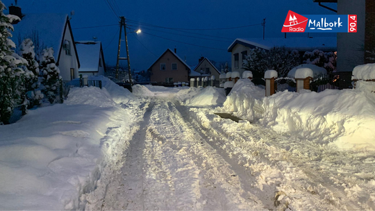 🎧Posłuchaj: Czy Malbork zdał test? Wiceburmistrz wystawia ocenę za walkę ze śniegiem.