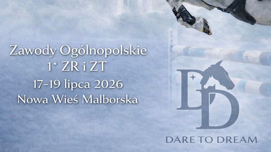🎧Posłuchaj: Dare to Dream Show Jumping Cup już w ten weekend. Trzy dni jeździeckich emocji w Nowej Wsi Malborskiej.
