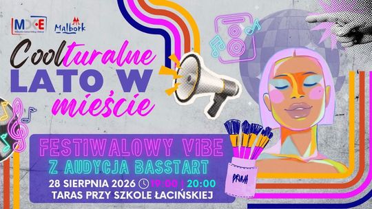 🎧Posłuchaj: Festiwalowy vibe z audycją Basstart! Zrób stylizację i zatańcz na tarasie Szkoły Łacińskiej.