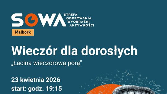🎧Posłuchaj: Łacina wieczorową porą – kolejny niezwykły wieczór dla dorosłych w Malborku!