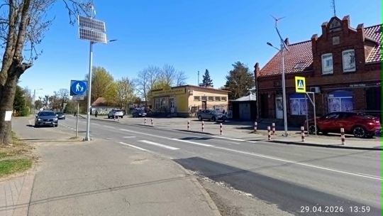 🎧Posłuchaj: Niebezpieczne przejście na DK 22 w Malborku. Będzie poprawa oświetlenia.