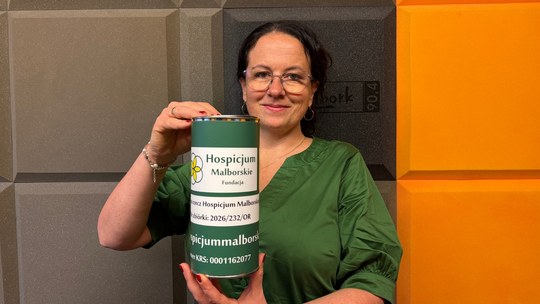 🎧Posłuchaj: Pierwsza kwesta Fundacji Hospicjum Malborskie na cmentarzu w Malborku.