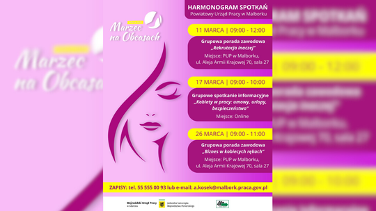 🎧Posłuchaj: Postaw na swój rozwój! „Marzec na obcasach” powraca do Malborka.