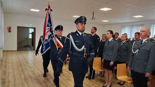 🎧Posłuchaj: Powiatowe Święto Policji w Malborku. Awanse, podziękowania i dobre statystyki.