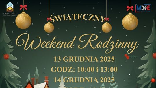 🎧Posłuchaj: Świąteczny Weekend Rodzinny w Szkole Łacińskiej — Zapisy ruszyły!